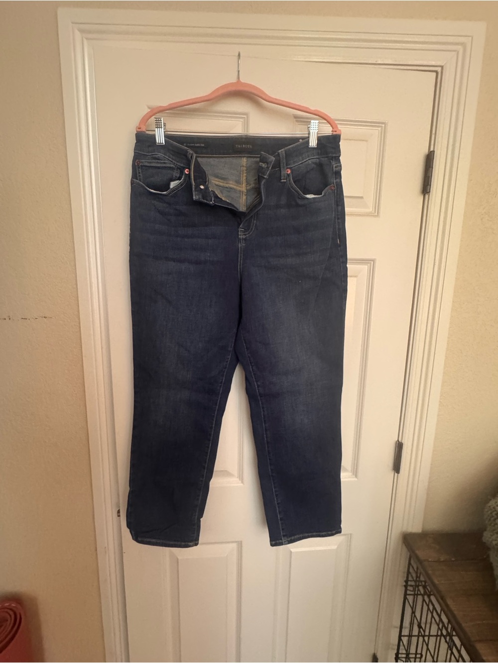 Talbots Dark Indigo Cropped Women's Jeans